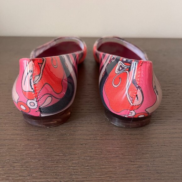 Rare Emilio Pucci Multi-Color Jelly Flats Size EU 38/ US 8 - Picture 5 of 6